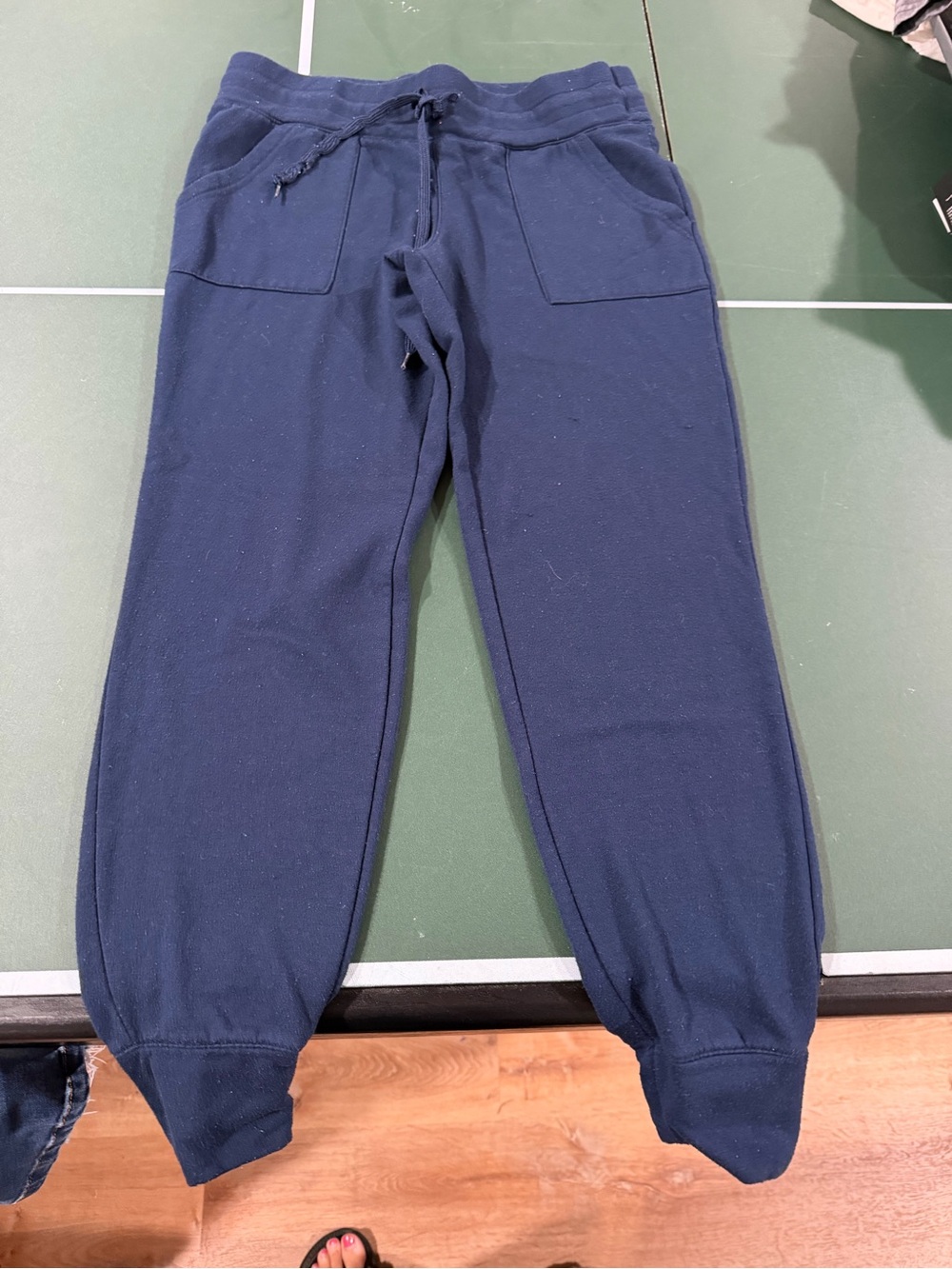 Athletic Works Navy Blue Men's Jogger Sweatpants